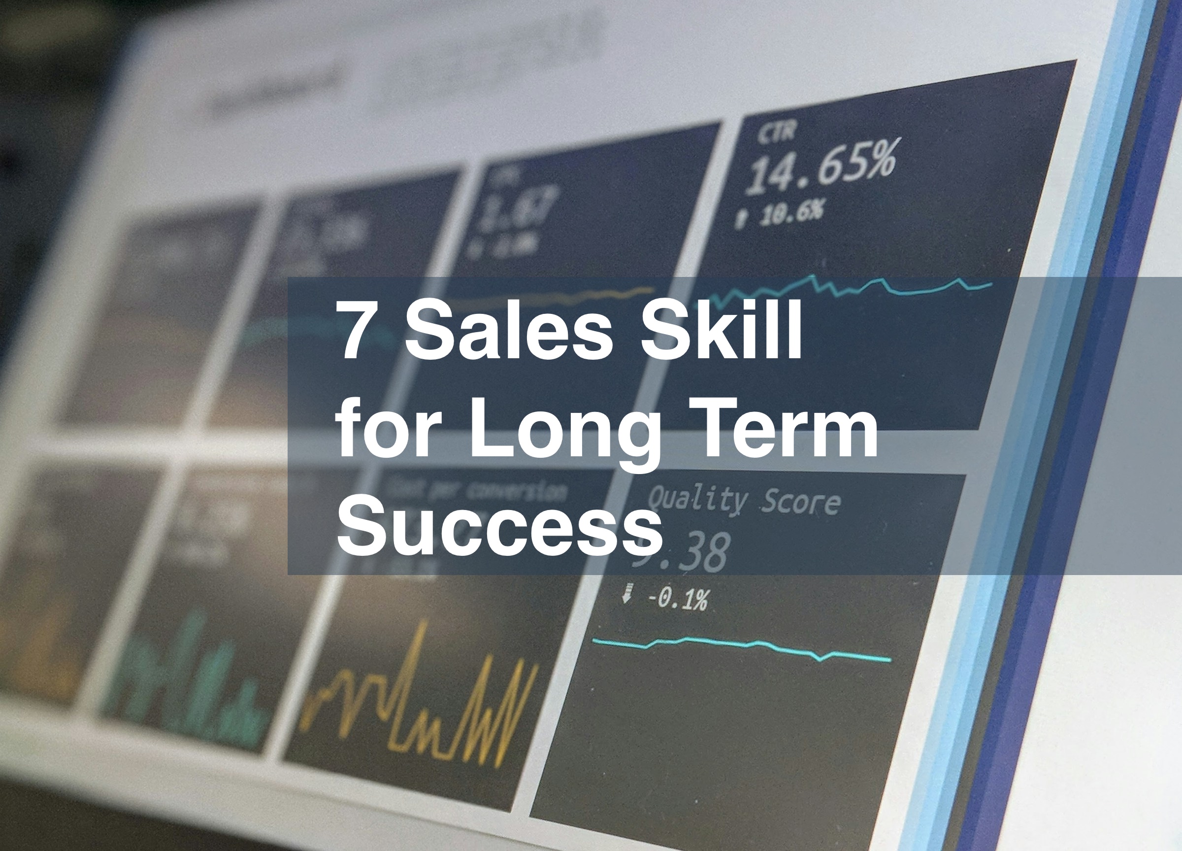 Sales Skills