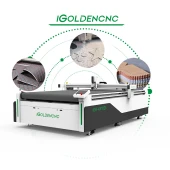 IGOLDENCNC Oscillating Knife Cutter CNC Machine