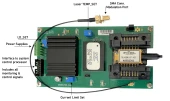 MOT6723GA Combined Laser driver, TEC controller, laser mount and heatsink