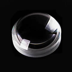 10mm Sapphire Convex Lens with Anti-Reflection (AR) Coating – 3mm Thickness photo 1