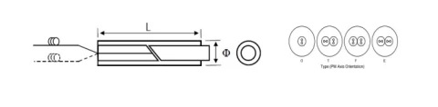 Ascentta Polarization Maintaining (PM) Fiber Optic Collimator (1310nm, 1480nm, 1550nm or Specify) photo 1