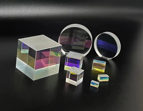 C T Optics 25.4mm Beamsplitter Cube: >99% Reflectivity, >95% Transmission, High Extinction Ratio >1000:1 photo 1