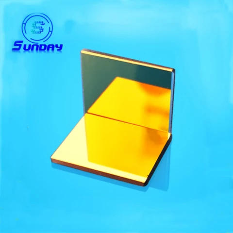 Customi gold silver aluminum metal mirror photo 3