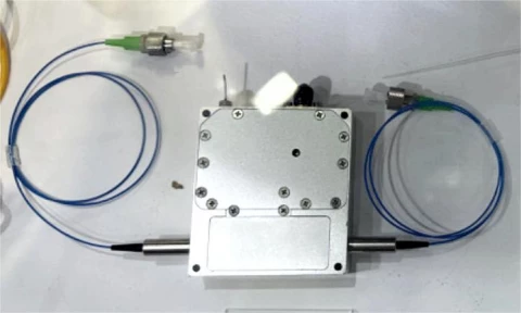 1550 nm 80 MHz PM Fiber Acousto-Optic Modulator photo 1