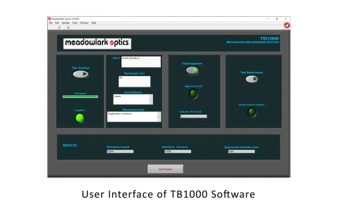 Meadowlark Optics Retardance Measurement Station (TB1000) photo 4