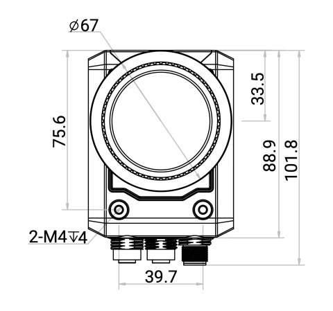 MV-SC6050M-00C-NNN 5MP Mono CMOS Vision System Defects Detection Deep Learning Sorting Machine Vision GigE Camera photo 4