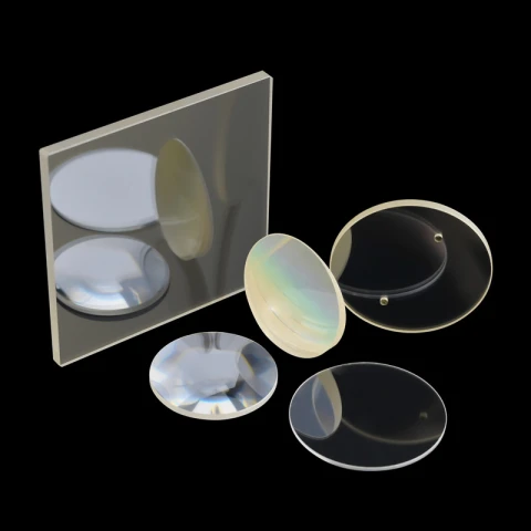 Optical Multispectral CVD ZnS Zinc Sulfide Lens photo 1