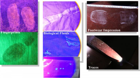 Portable Forensic 10-band Detection Light OR-GSS100 photo 2