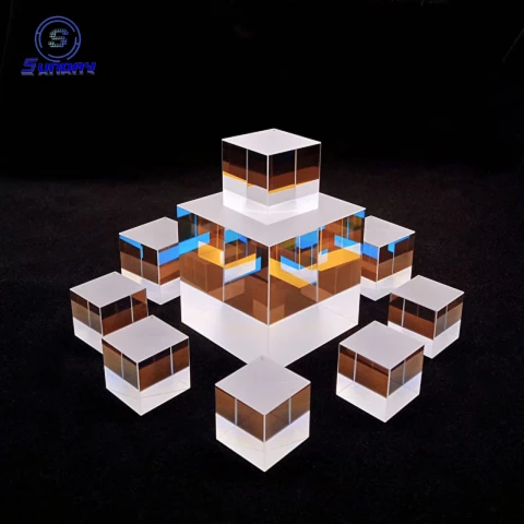 standards high precision PBS NPBS cube in stock photo 1