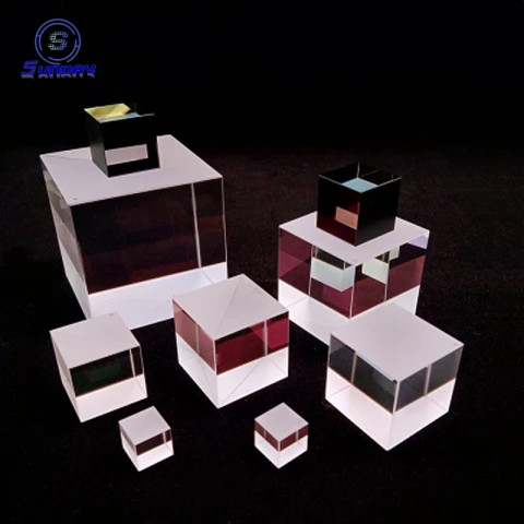 standards high precision PBS NPBS cube in stock photo 2