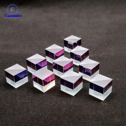 standards high precision PBS NPBS cube in stock photo 4