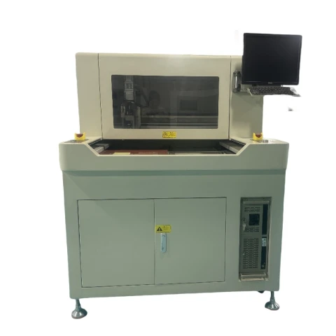 Double Platform High Precision PCB Laser Depaneling Machine: Veshay WXR-220UD photo 2